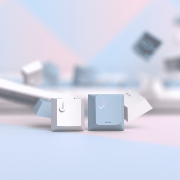 Keycap bàn phím cơ FLCMMK Hidden Fog / Ultramarine / Higanzakura / Metal Heart - Hàng chính hãng