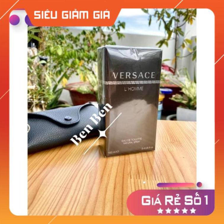 [New 2021] Nước Hoa Versace - L'homme Eau De Toilette 100ml Full Seal ⚜️Hàng Authentic⚜️