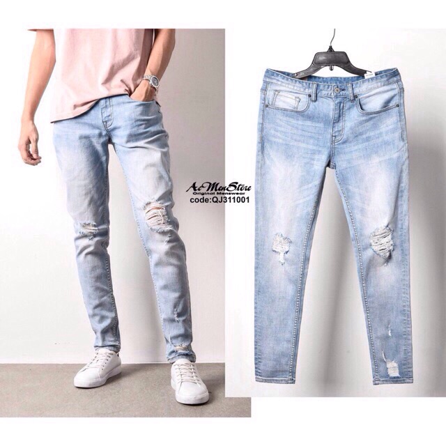 QUẦN JEAN NAM-ROUTINE-CO GIÃN -SLIMFIT-VN XK