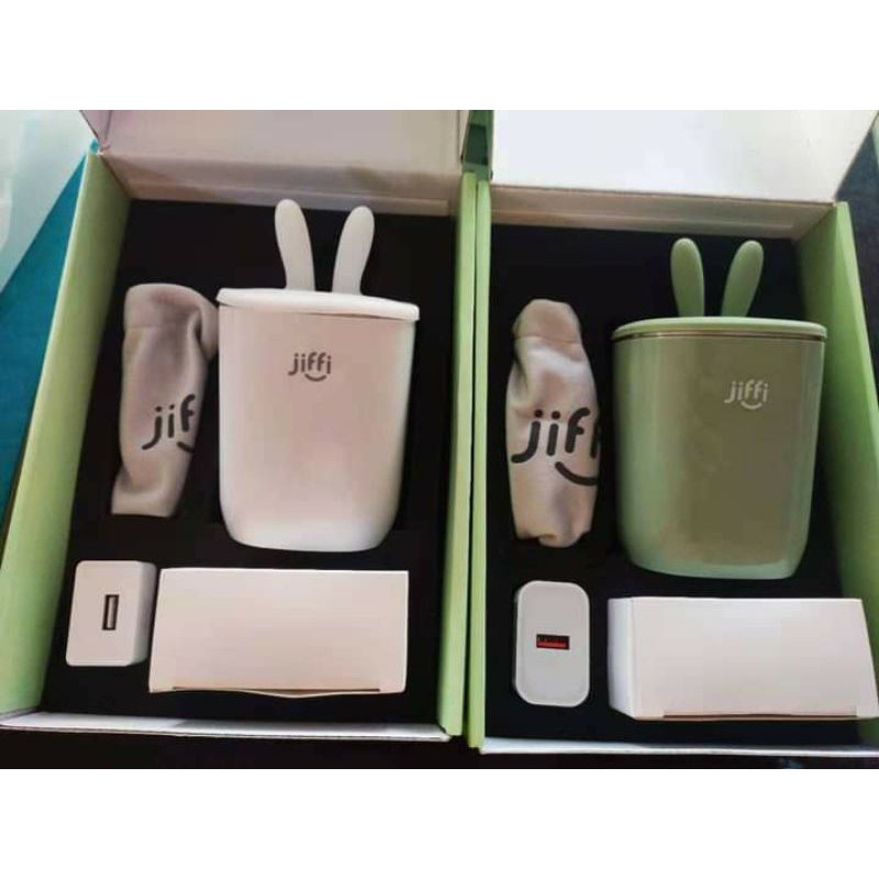 Máy hâm sữa di động thông minh Jiffi Kiêm đun nước pha sữa BH 12 tháng