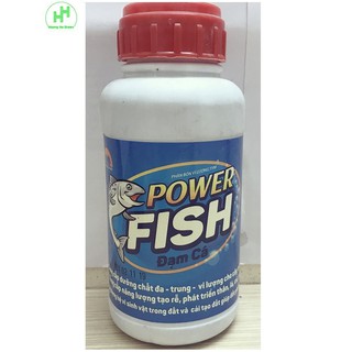 Phân Bón Vi Lượng TYM Power Fish, Cung Cấp Dưỡng Chất Đa-Trung-Vi Lượng Cho Cây, Thể Tích 500ml