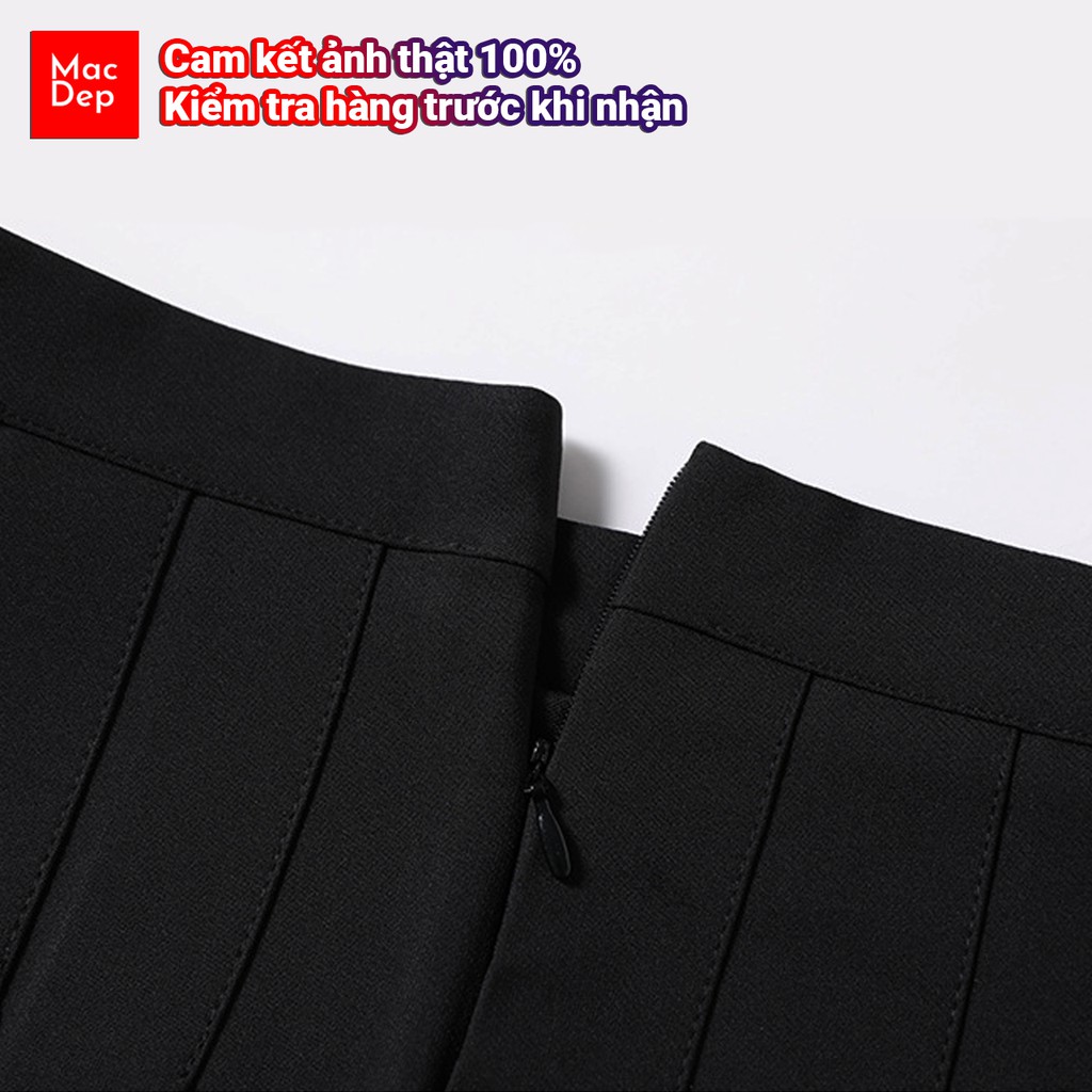 CHÂN VÁY XẾP LY (đen, trắng). Váy ngắn có quần trong - CV03 | BigBuy360 - bigbuy360.vn