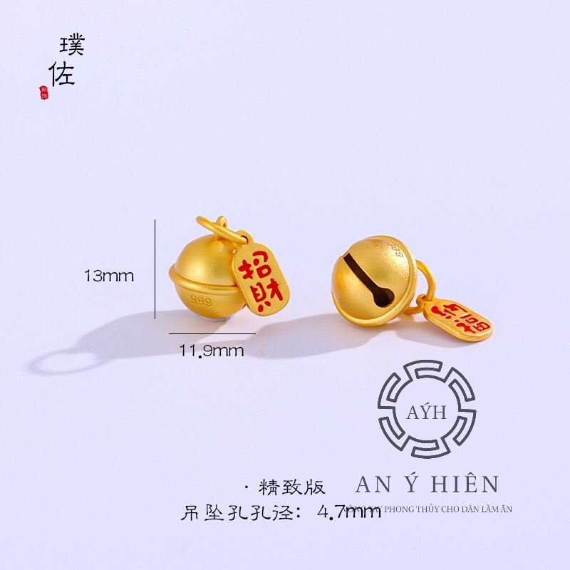 Charm Lục lạc tài lộc #C528