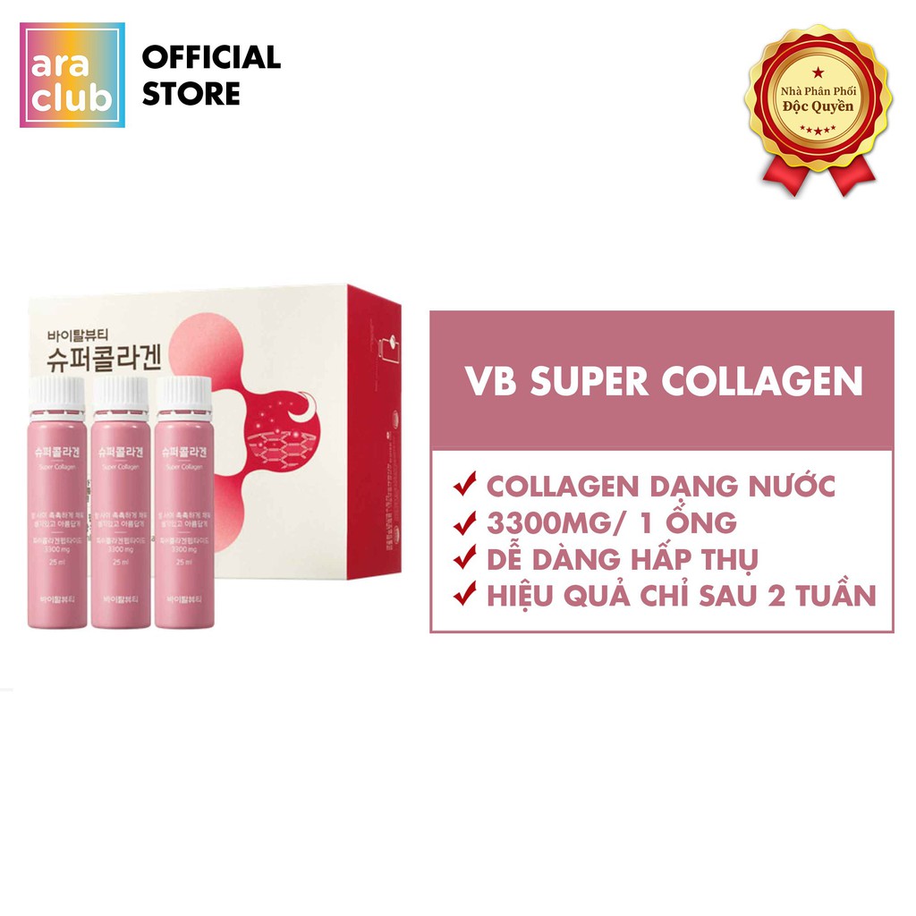 [Hàng chính hãng] VB collagen - VB Super Collagen hộp 30 ống | BigBuy360 - bigbuy360.vn