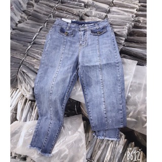 Quần baggy gân nắp túi giả 2 bên