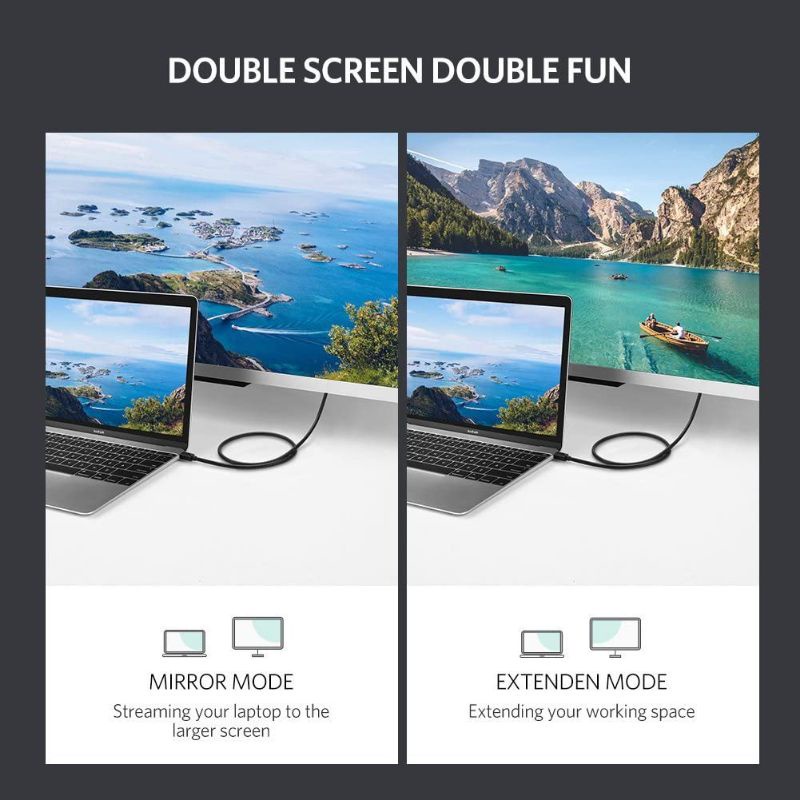 Ugreen 20848 - Cáp chuyển Mini DisplayPort sang HDMI dài 1,5m hỗ trợ 4K2K ✔HÀNG CHÍNH HÃNG✔