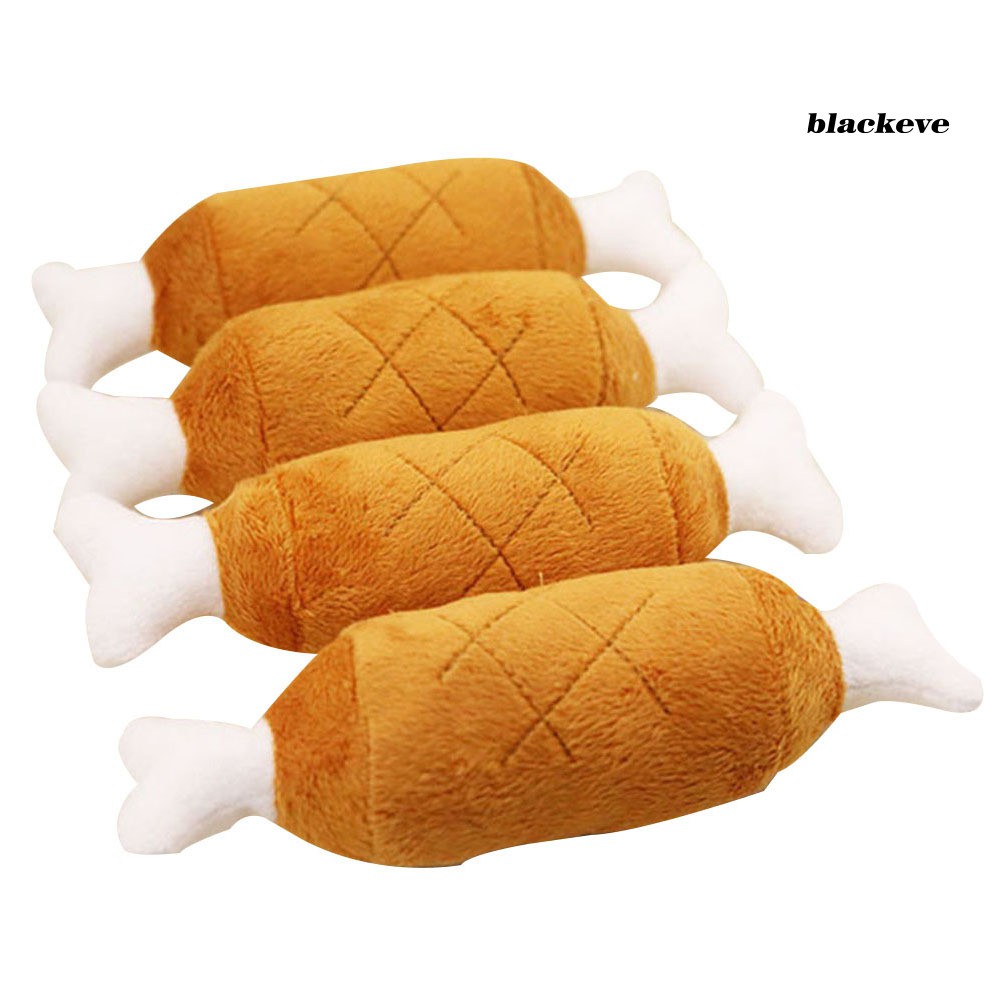Đồ chơi nhồi bông hình đùi gà mềm mại ngộ nghĩnh cho trẻ em