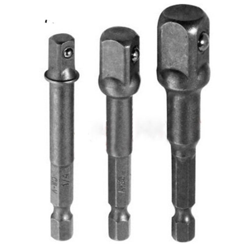 Bộ 8 thanh Lục Giác Mở Rộng Gắn Đầu Máy Khoan Bắt Vít 1/4" 3/8" 1/2"