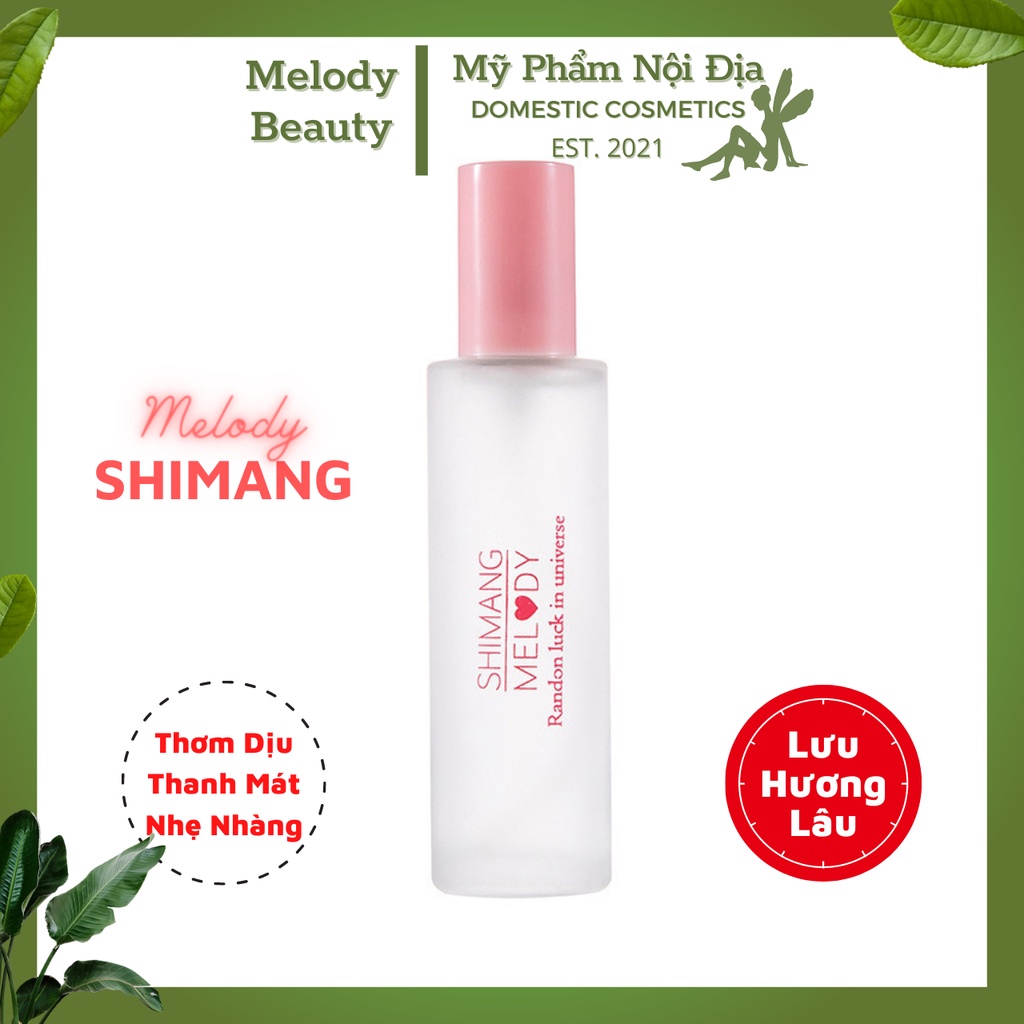 Nước hoa xịt thơm toàn thân Shimang Melody chai mini mang theo dung tích 30ml lưu hương 8h - Melody Beauty