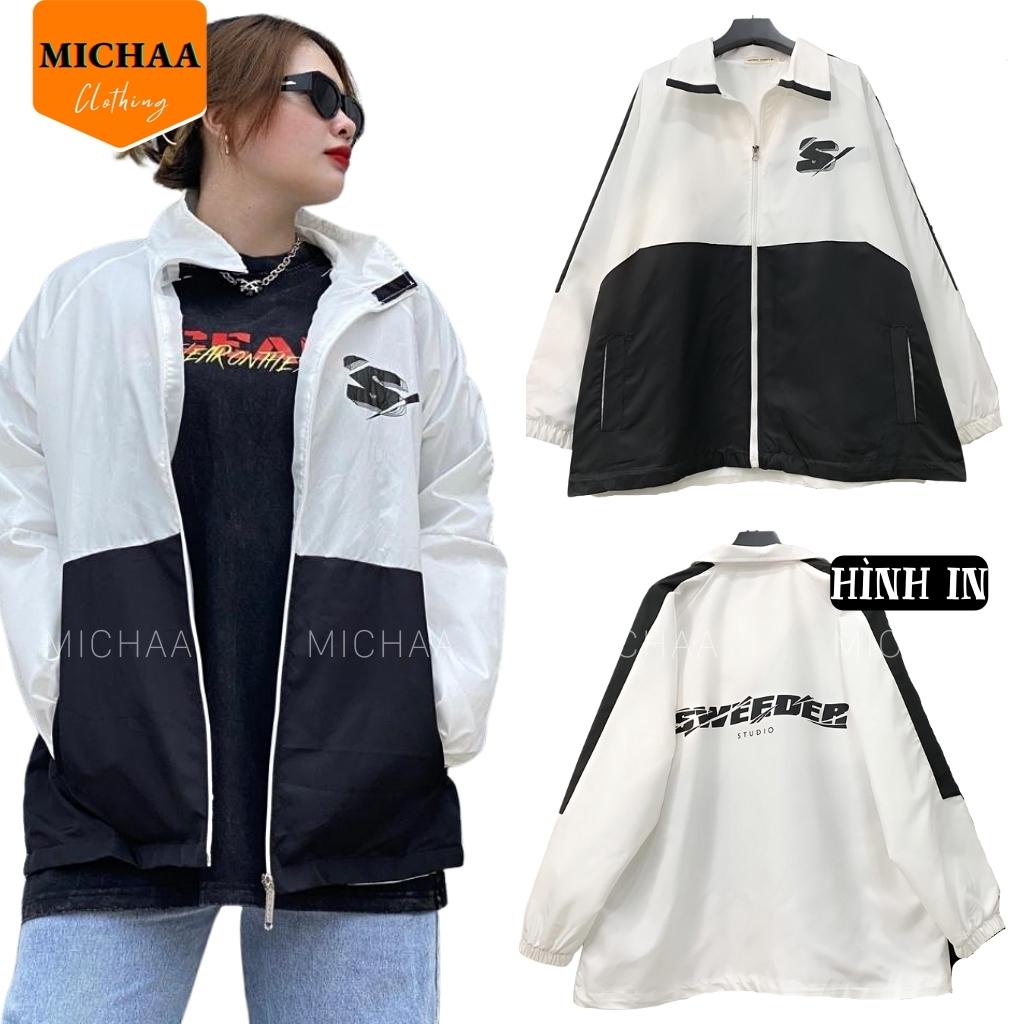 Áo Khoác Bomber Dù SWEEDER Nam Nữ Ulzzang Unisex Kiểu Form Rộng 2 Lớp Jacket - MICHAA