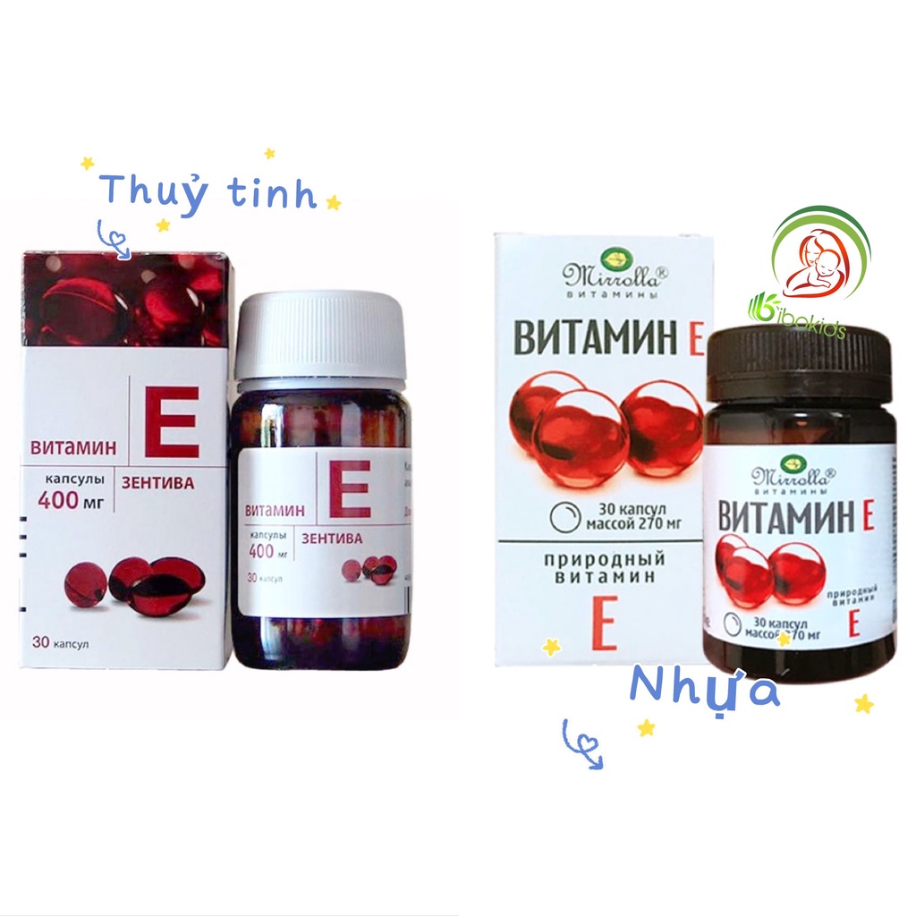 Viên uống vitamin e Mirolla