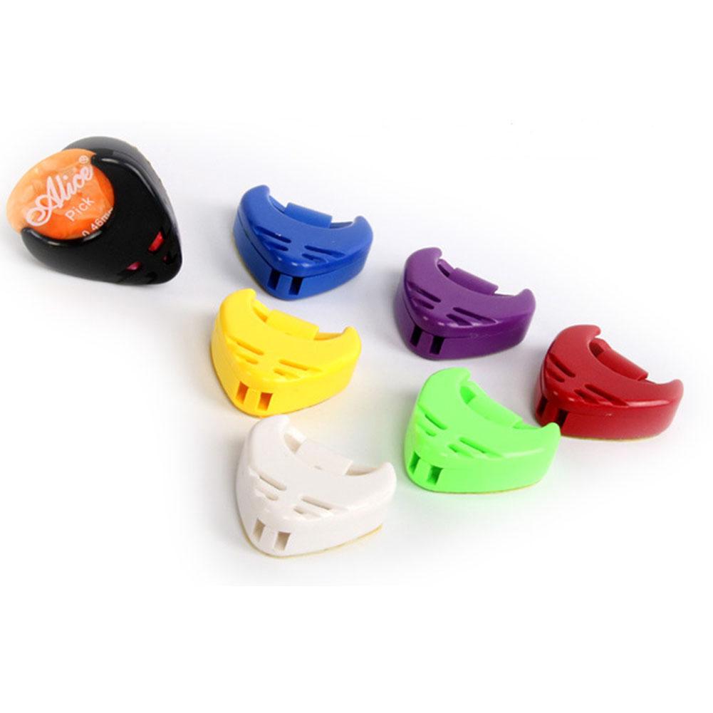 Storage Organizer Plastic Color Paste Musical Instrument Guitar Pick Collection