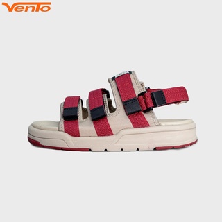 Sandal Vento Nam Nữ Quai Ngang NV1001 Đỏ/Hồng