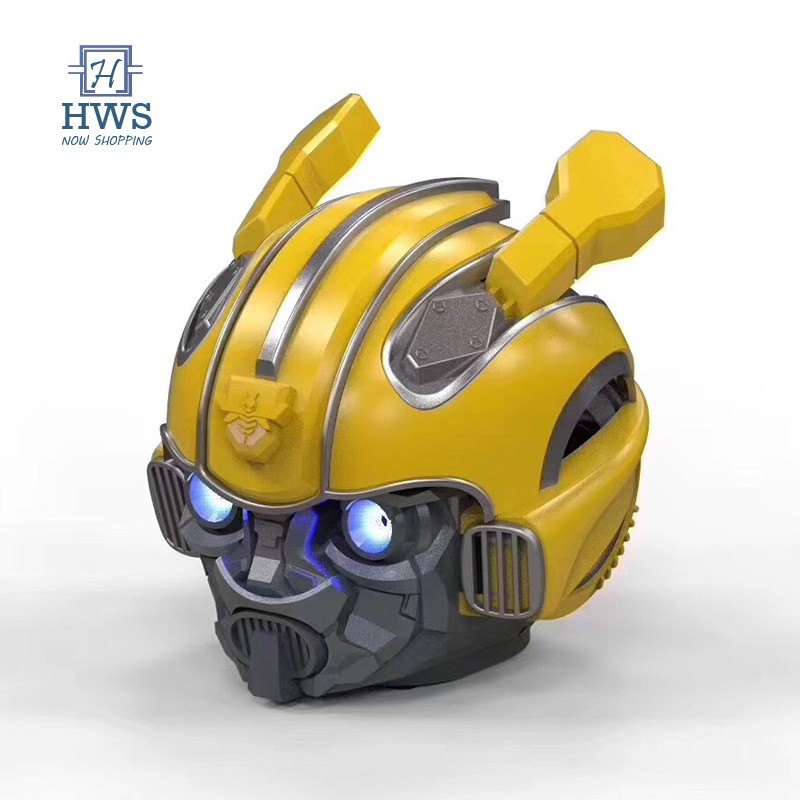 Loa Bluetooth Thông Minh Hình Nón Bảo Hiểm Bumblebee