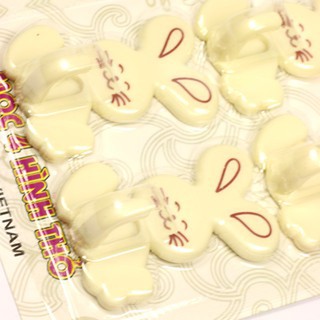 Móc dán tường Thành lợi hình thỏ