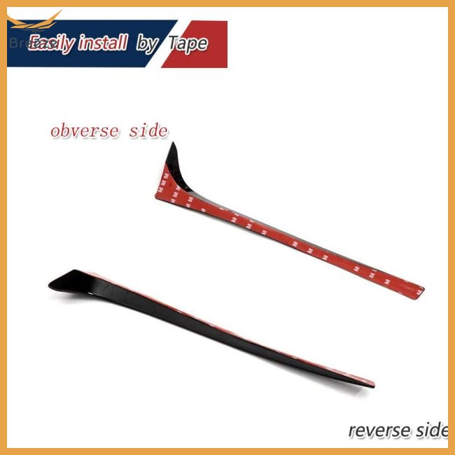 breeze 2pcs Rear  Window  Spoiler Rear Wing Side Roof Spoiler Lip Window Vent Decoration Deflectors Compatible For Golf | BigBuy360 - bigbuy360.vn