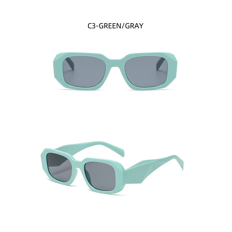 Kính Mát Gọng Vuông Phong Cách Thời Trang Âu Mỹ 2022