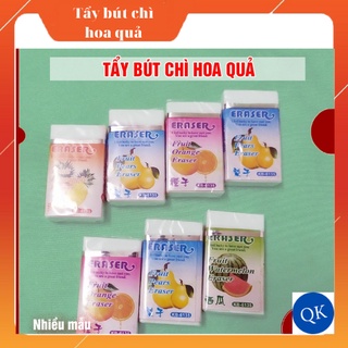 Tẩy bút chì hoa quả cho bé