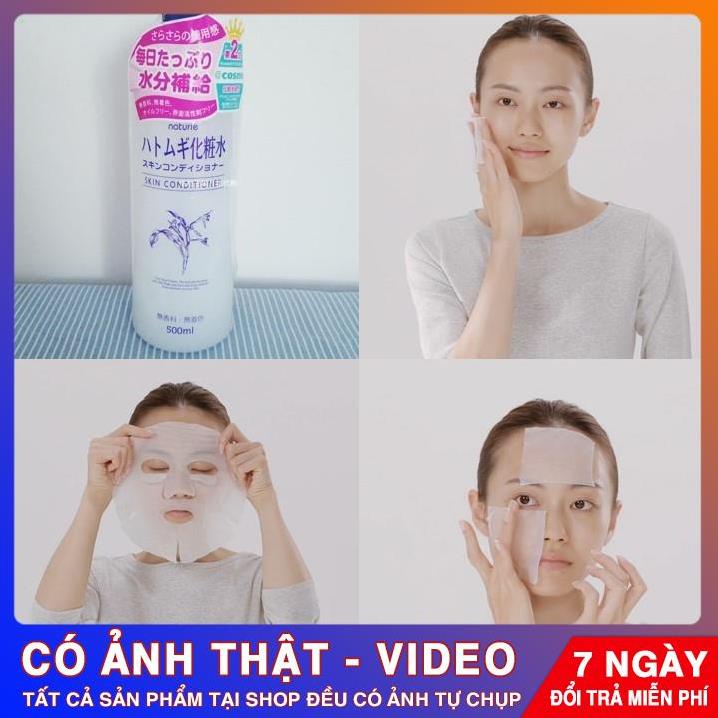 [CHÍNH HÃNG] NƯỚC HOA HỒNG GẠO DƯỠNG ẨM NATURIE NHẬT BẢN 500ML | BigBuy360 - bigbuy360.vn