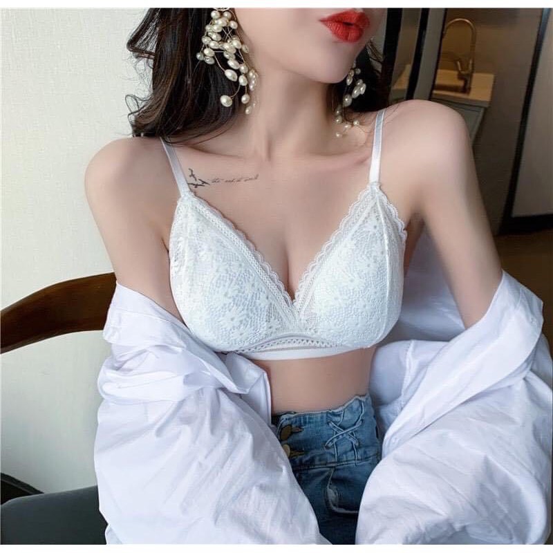 áo bra ren cài nút dây căn chỉnh được [Chính hãng