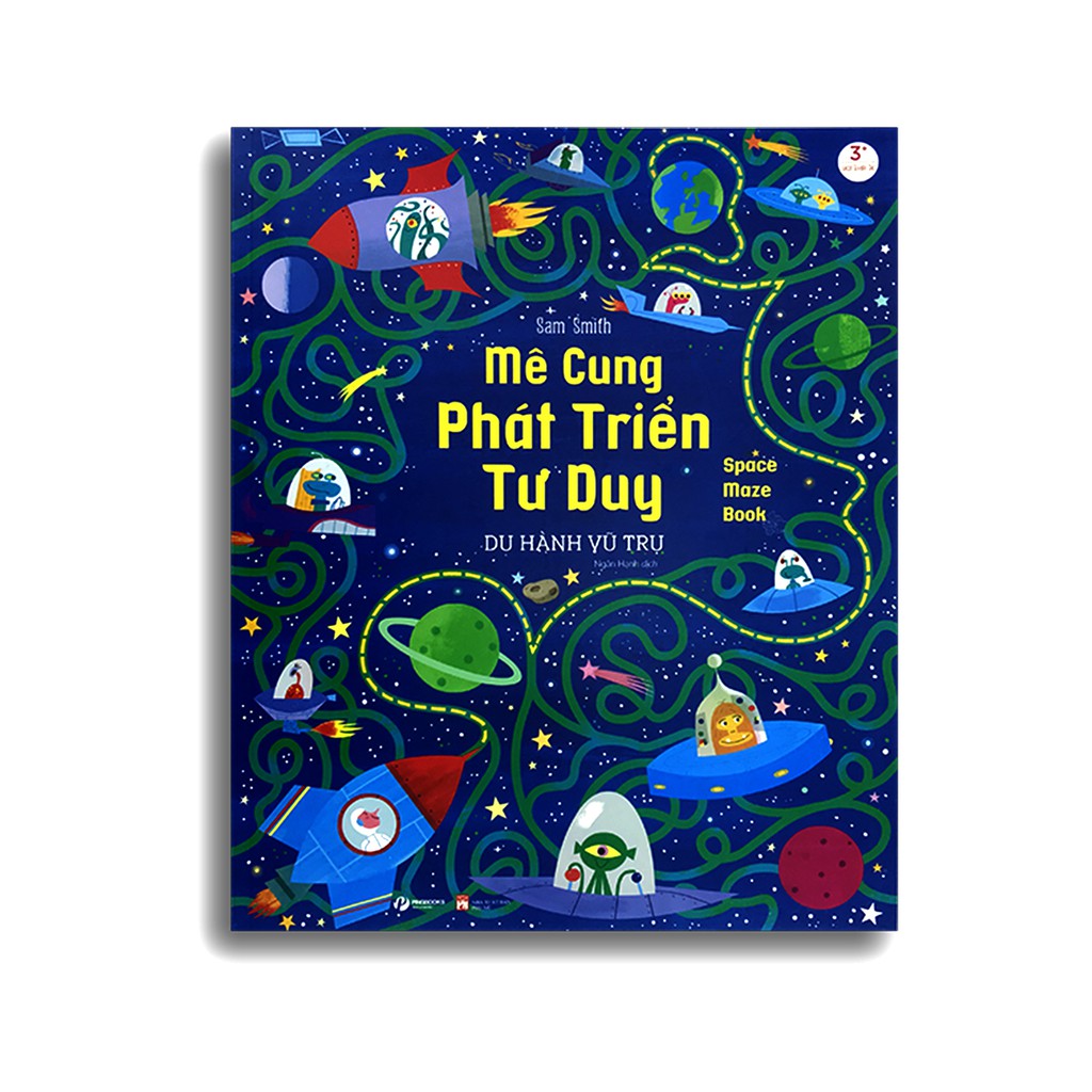 Sách Mê cung phát triển tư duy - Du hành vũ trụ + Khám phá thế giới (mới phát hành - bộ 2 | BigBuy360 - bigbuy360.vn