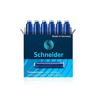 Hộp 6 ống mực xanh Schneider