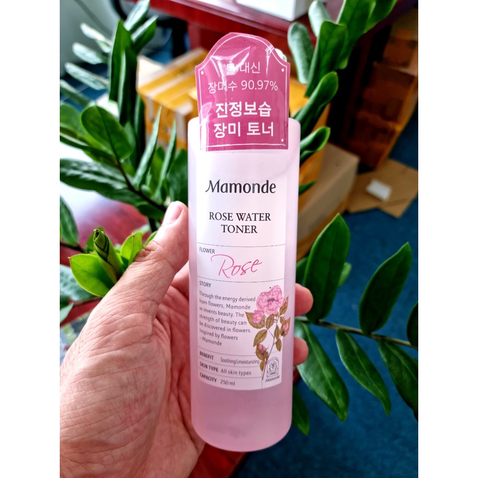 Nước hoa hồng Mamonde Rose Water Toner 250ml