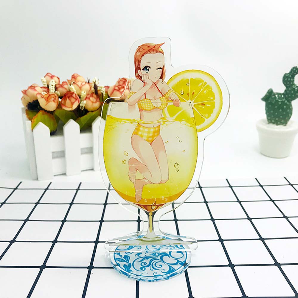 Mô hình nhân vật thám tử lừng danh Conan bằng acrylic hai mặt để bàn trang trí