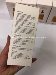 Serum dưỡng trắng da vàng 24K Úc 100ml