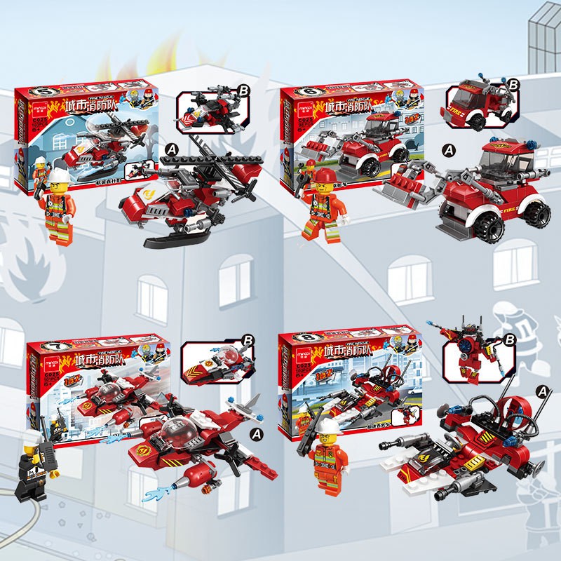 [LEGO] Combo 8 Hộp Đồ Chơi Xếp Hình Theo Chủ Đề Dành Cho Bé Trai