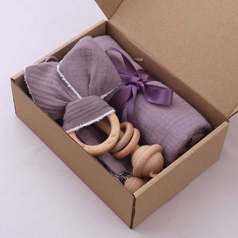 Set 5 Yếm Ăn Tam Giác Dễ Thương Cho Bé Sơ Sinh