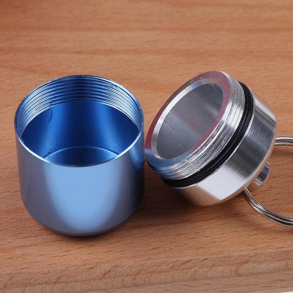Hộp Đựng Thuốc Chống Thấm Nước Có Móc Khóa Tiện Lợi