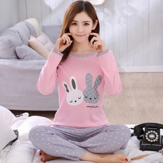 Bộ cotton mặc nhà