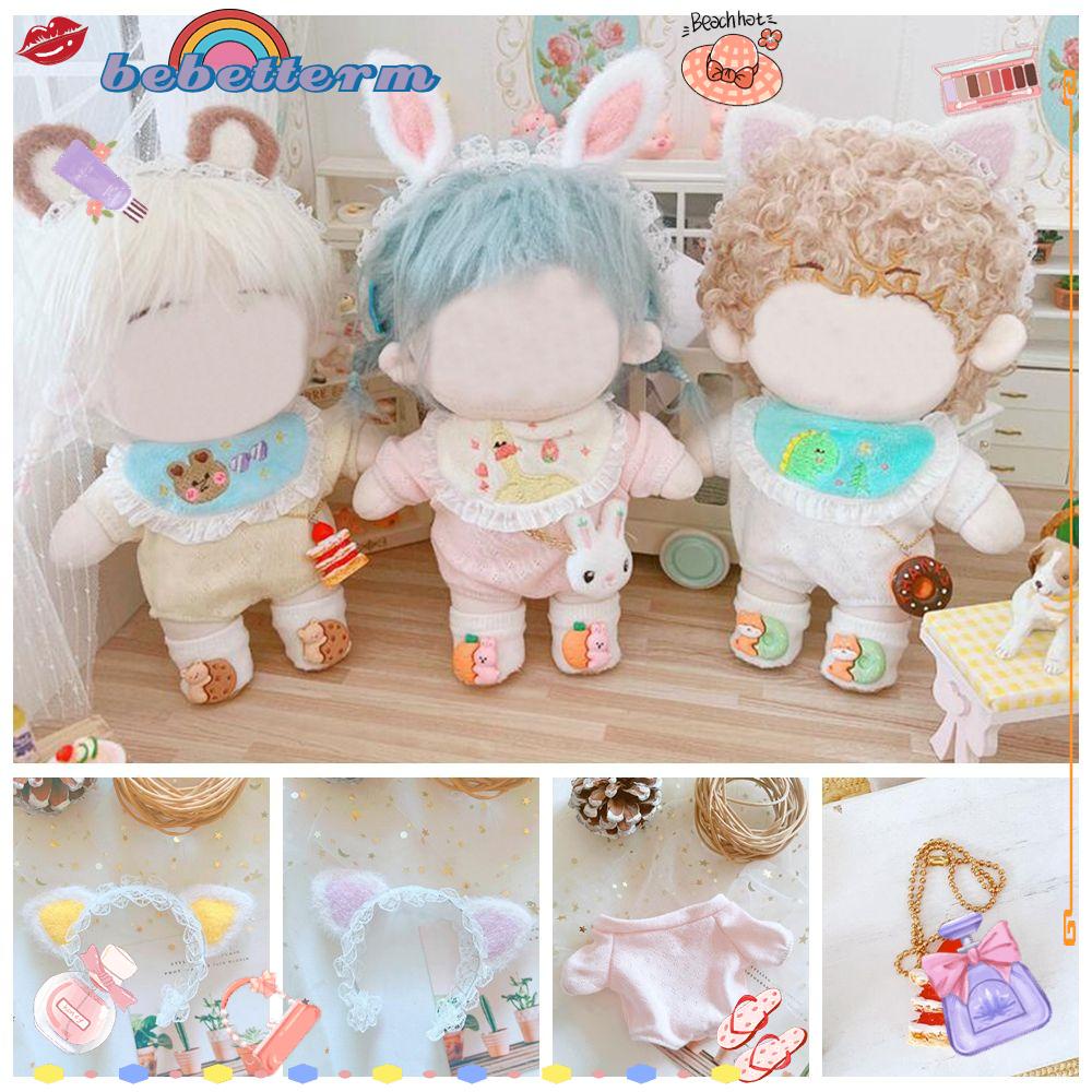 Trang phục/ Phụ kiện họa tiết hoạt hình mini DIY cho búp bê nhồi bông 20cm/14inch