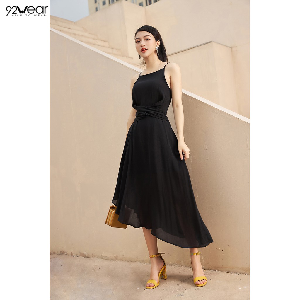 Đầm váy nữ dự tiệc 92WEAR (2 MÀU) đủ size, dáng dài đến bắp cân DDW1052 | BigBuy360 - bigbuy360.vn