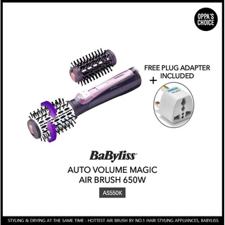 Babyliss auto volume magic air brush 650w as550k