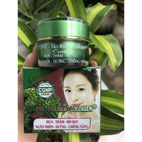 Kem Giảm mụn,Mờ thâm Qt-One-Tảo Biển-Collagen