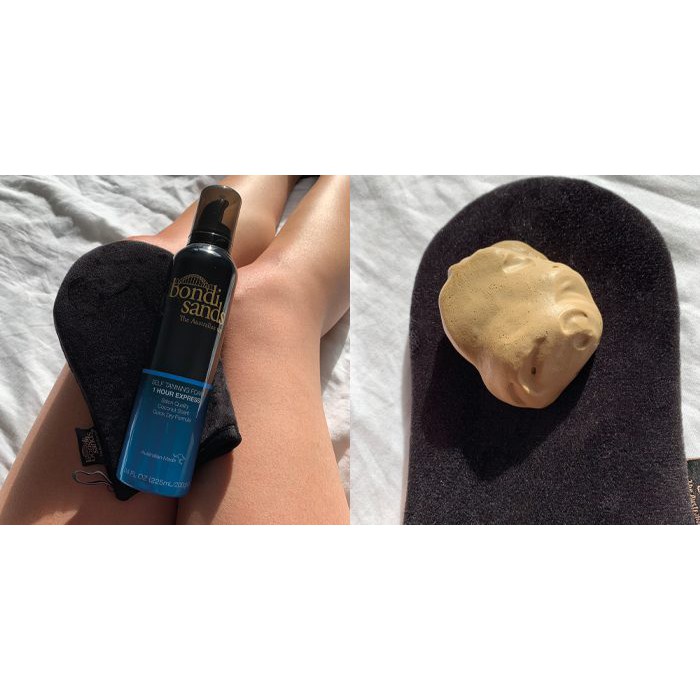 Self tan làm nâu da tạm thời khô nhanh trong vòng 1h Bondi Sands Aero Self Tanning Foam 1 Hour Express