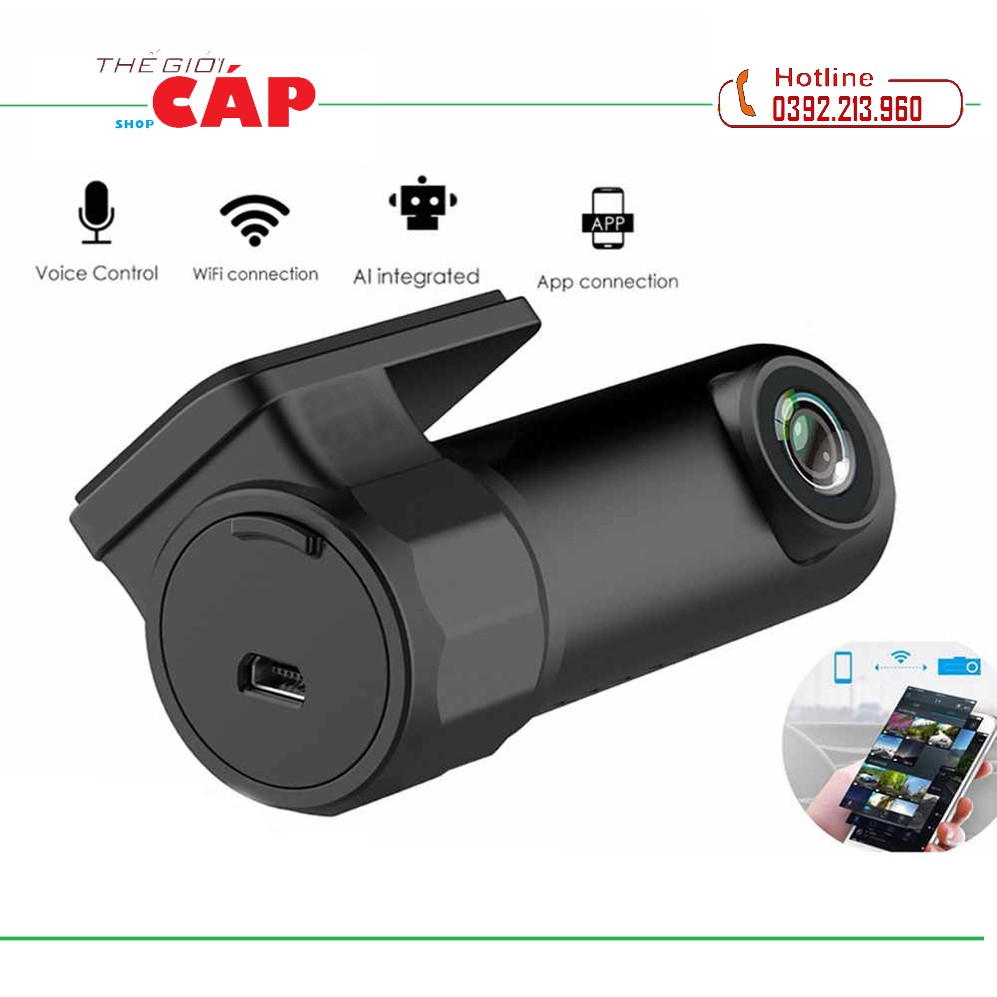 Camera Hành Trình Wifi 1080p Full HD Dành Cho Ô Tô Cao Cấp FC106T | BigBuy360 - bigbuy360.vn