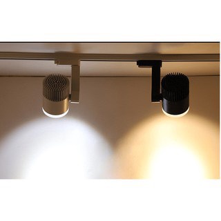 combo 3c Đèn led rọi ray COB Mini cao cấp  20w vỏ đen và trắng (ánh sáng trắng, vàng or trung tính)