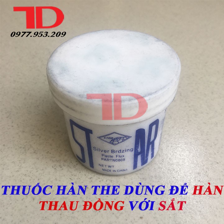 THUỐC HÀN THE DÙNG ĐỂ HÀN THAU ĐỒNG VỚI SẮT