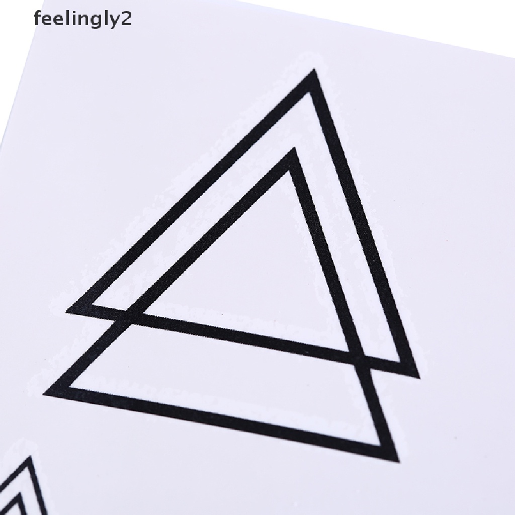 Hình Xăm Dán Tạm Thời Chống Thấm Nước Thiết Kế Hình Học Mới