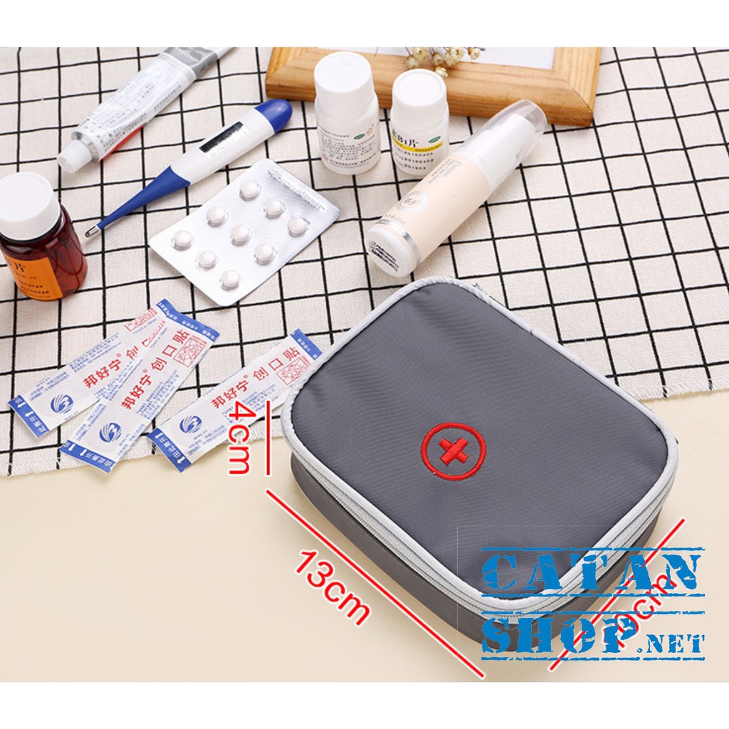 Túi Y Tế Du Lịch CATAN nhỏ gọn, đựng thuốc tây, kim chỉ, túi cứu thương tiện dụng