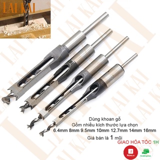Mũi khoan gỗ đục mộng vuông
