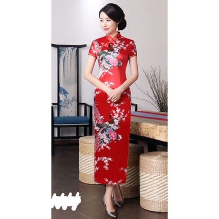 set sườn xám và áo gen định hình