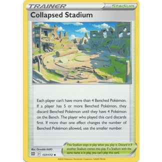 Thẻ Bài Pokemon Collapsed Stadium - 137/172 - Uncommon