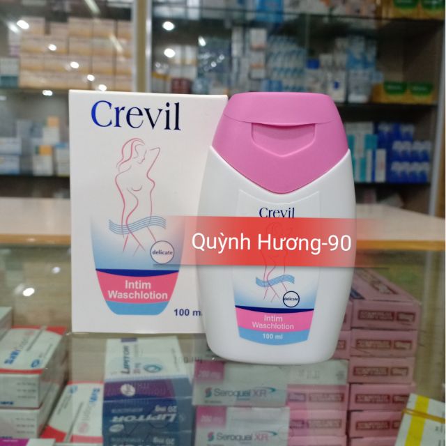 Dung dịch vệ sinh cao cấp CREVIL 100ml chăm sóc cơ thể bạn.