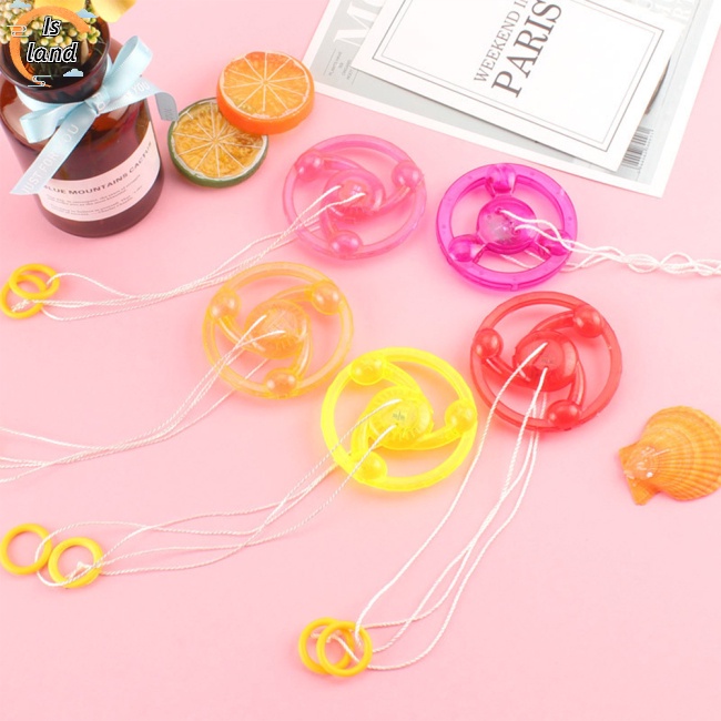 Đồ Chơi Con Quay Dây Kéo Có Đèn Led Vui Nhộn Cho Bé