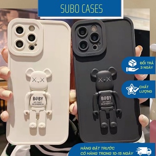 [Order* 10-15 ngày] Ốp điện thoại đẹp bearick 3D cho iphone 7/8/plus/x/xs/11/11promax/12/12pro/12promax/13/13pro/promax.