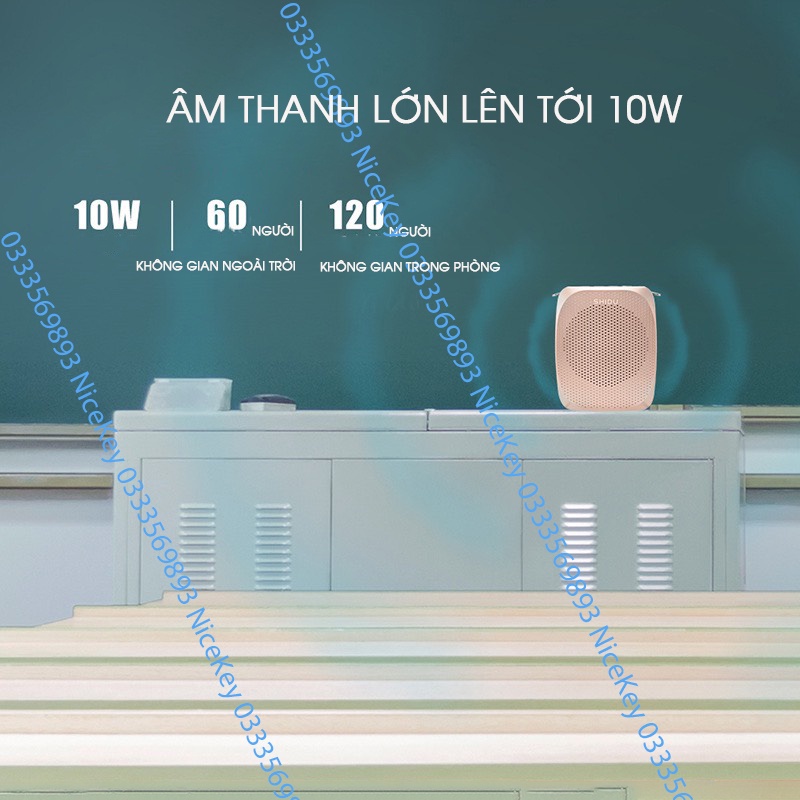 Máy Trợ Giảng Có Dây SHIDU S258, Âm Lượng Lớn 10w, Bảo hành 12 tháng